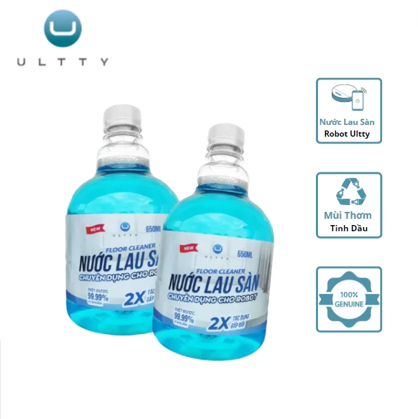 Nước lau sàn khử khuẩn chuyên dụng cho Robot U-Ultty
