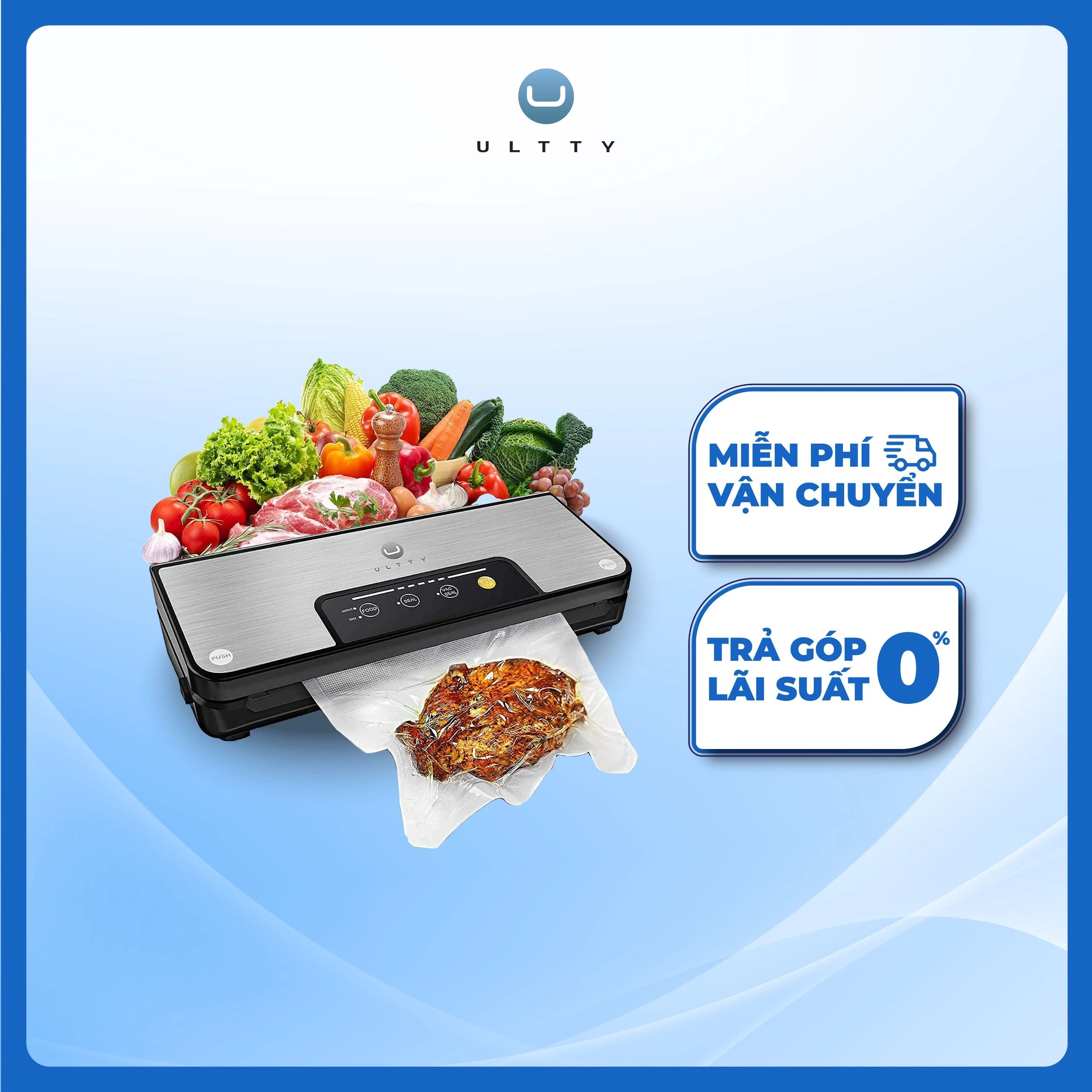 Máy Hút Chân Không Thực Phẩm U-ULTTY CR009