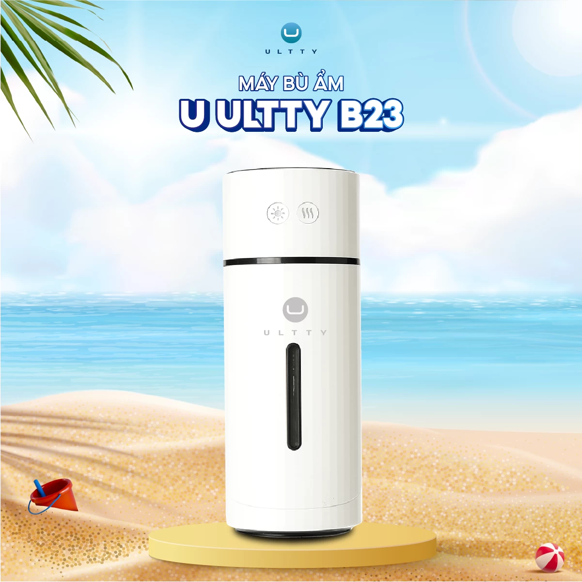 Máy tạo ẩm phun sương U ULTTY B23 (màu trắng)