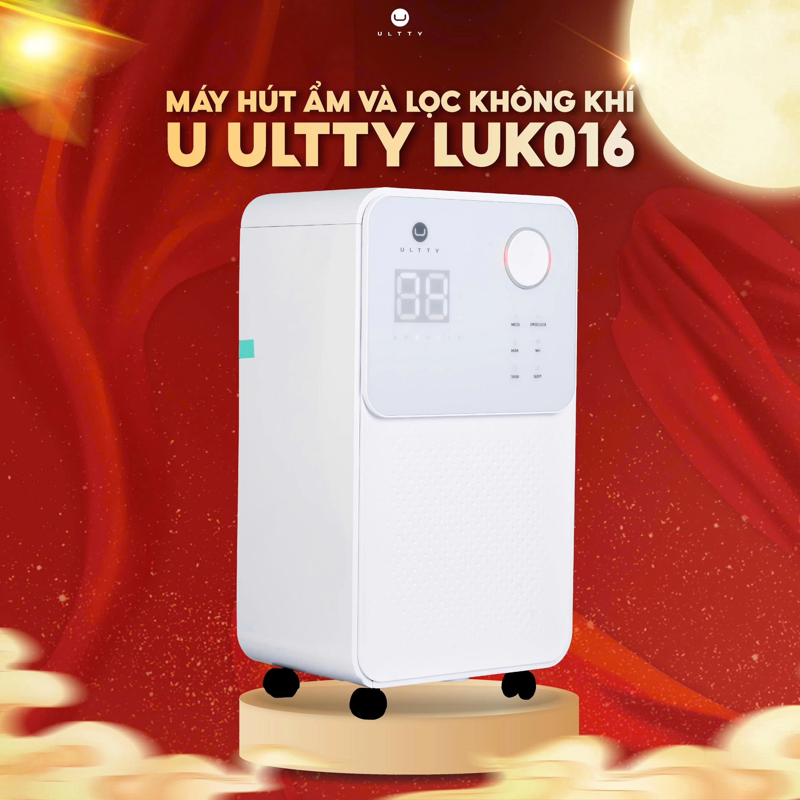 Máy hút ẩm & lọc không khí U-ULTTY LUK016