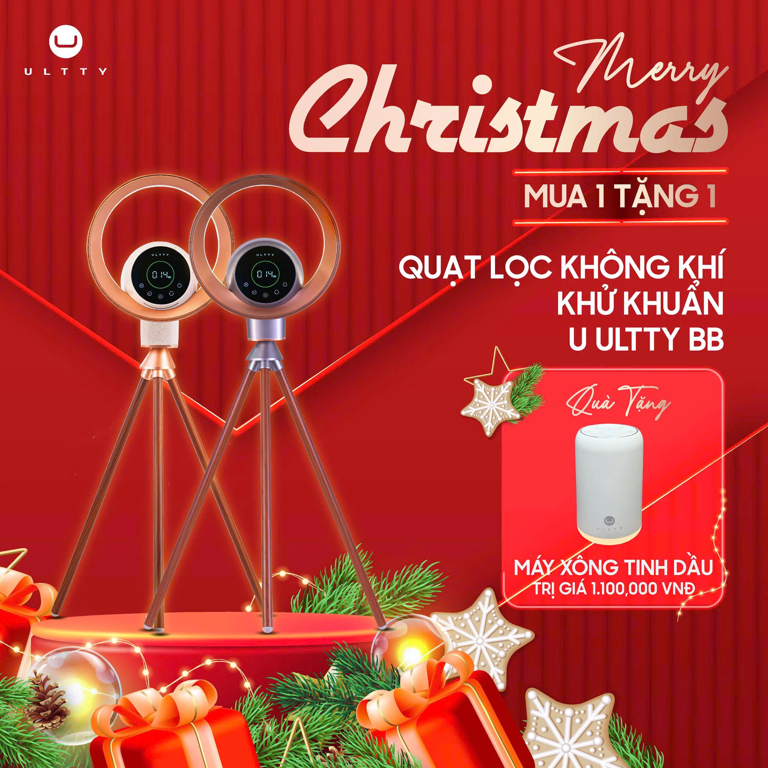 Quạt lọc không khí và khử khuẩn U ULTTY BB