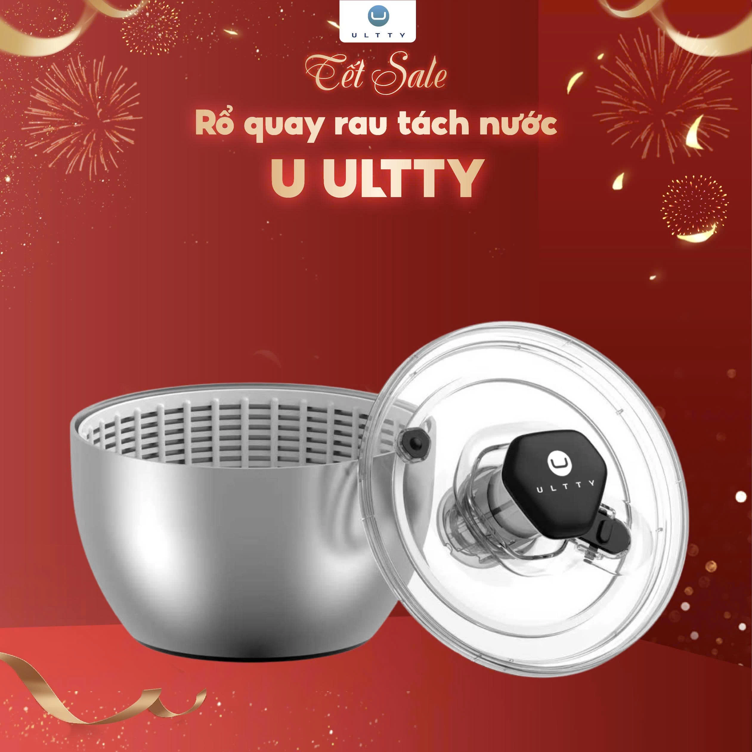 Chậu Rổ Quay Rau Cao Cấp U ULTTY – Model PF360