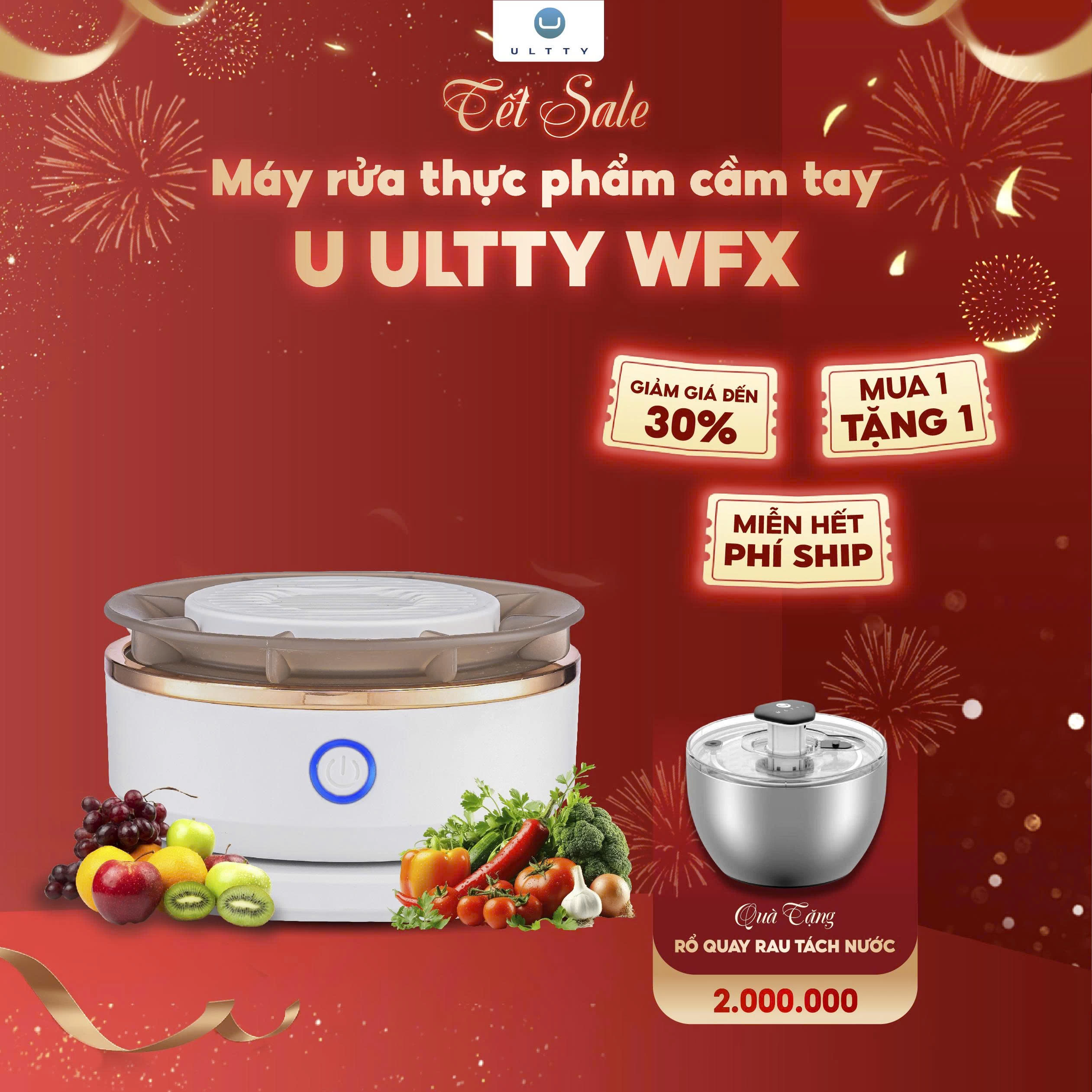 Máy rửa thực phẩm cầm tay U ULTTY model WFX
